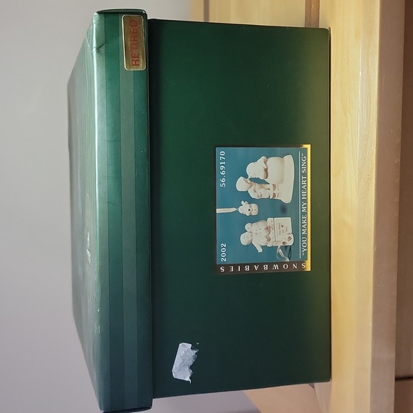 2002 Dept 56 Snowbabies "You Make My Heart Sing" full set NIB - Picture 16 of 16